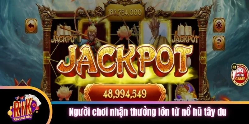 Người chơi nhận thưởng lớn từ nổ hũ tây du thần khí