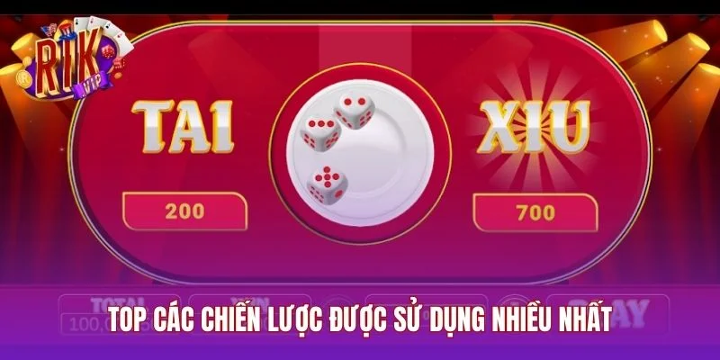 Top các chiến lược được sử dụng nhiều nhất